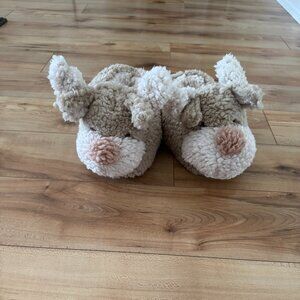 Altar'd State Oatmeal Bunny Slippers - Size S/M - NWT